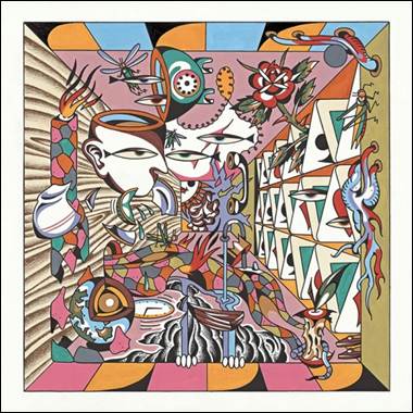 A colorful art piece with many different objects
Description automatically generated with medium confidence