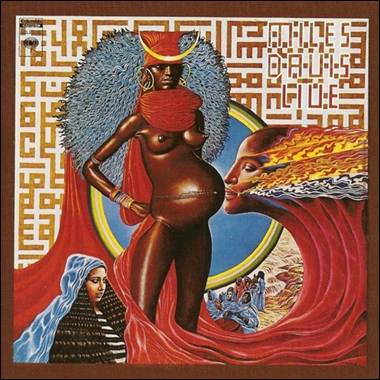 A person with a large belly and a large head with a flame and a circle with a pattern on the side

Description automatically generated with medium confidence