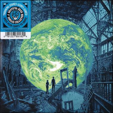 A couple of people standing in a ruined building

Description automatically generated