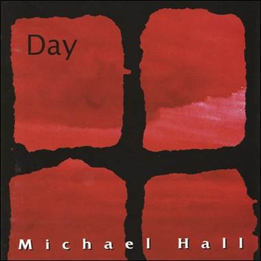 A book cover with red squares
Description automatically generated