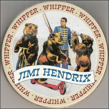 A round button with bears on it
Description automatically generated