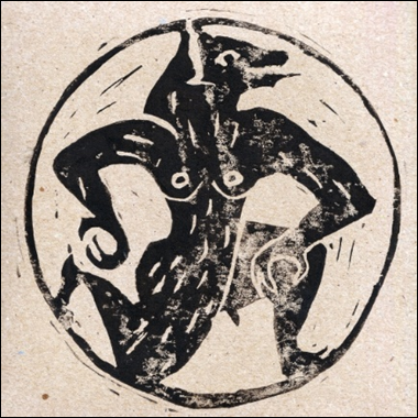 A black and white drawing of a person

Description automatically generated