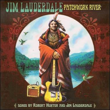 A person in a red robe holding a guitar
Description automatically generated