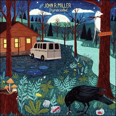 A painting of a house and a van
Description automatically generated