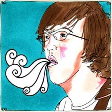 A drawing of a person blowing a white cloud
Description automatically generated