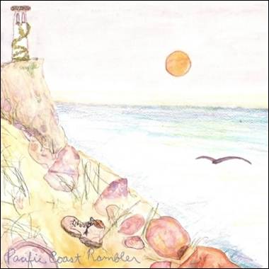 A drawing of a beach with a lighthouse
Description automatically generated