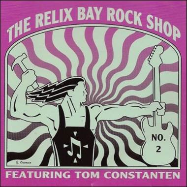 A sign with a person holding guitars

Description automatically generated