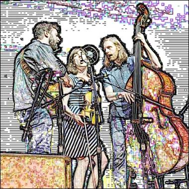 A group of people playing instruments
Description automatically generated