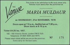 A ticket to a concert

Description automatically generated